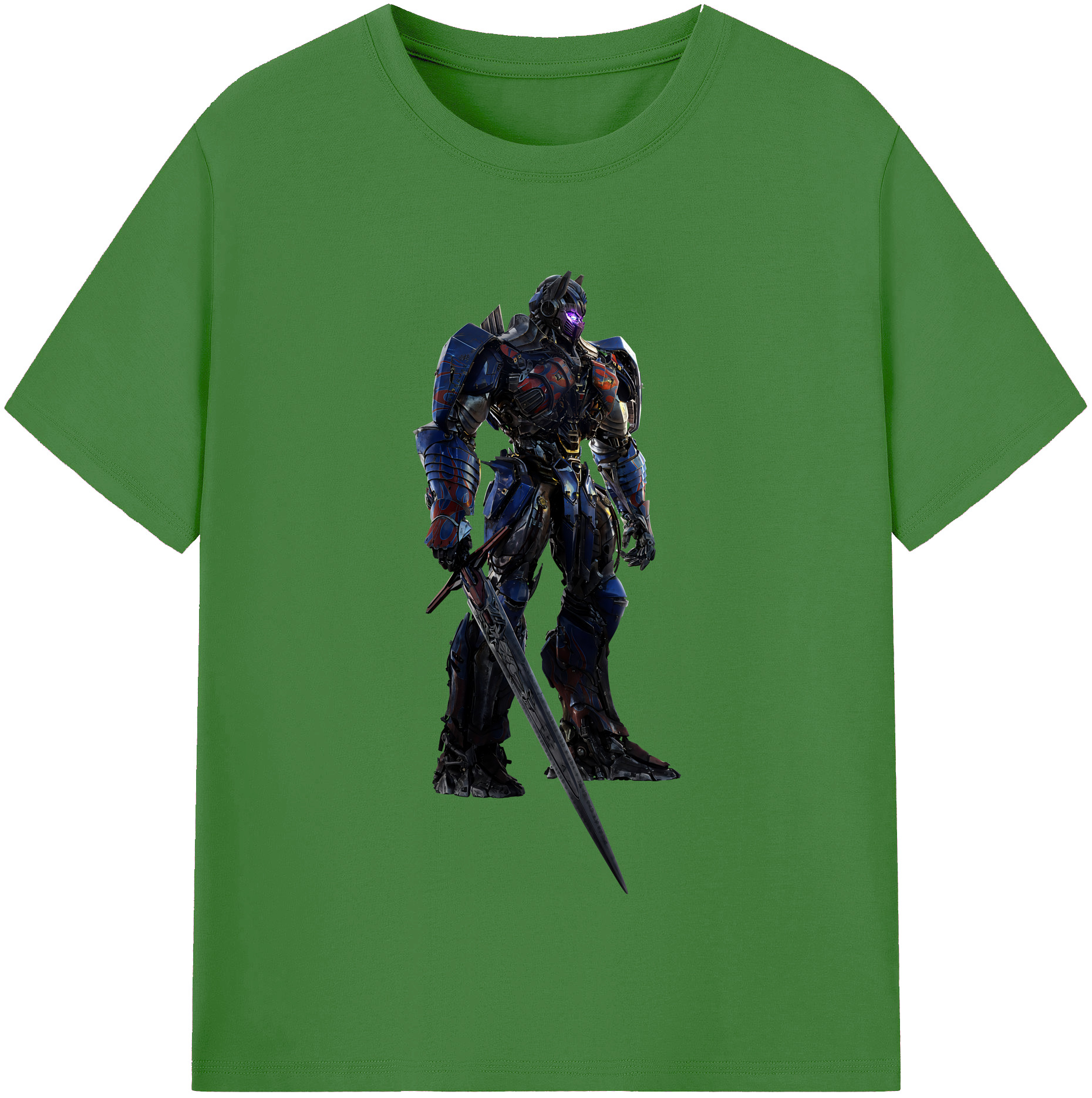 （画像用） Transformers トランスフォーマー レディースカジュアルプリントTシャツ（綿100％）